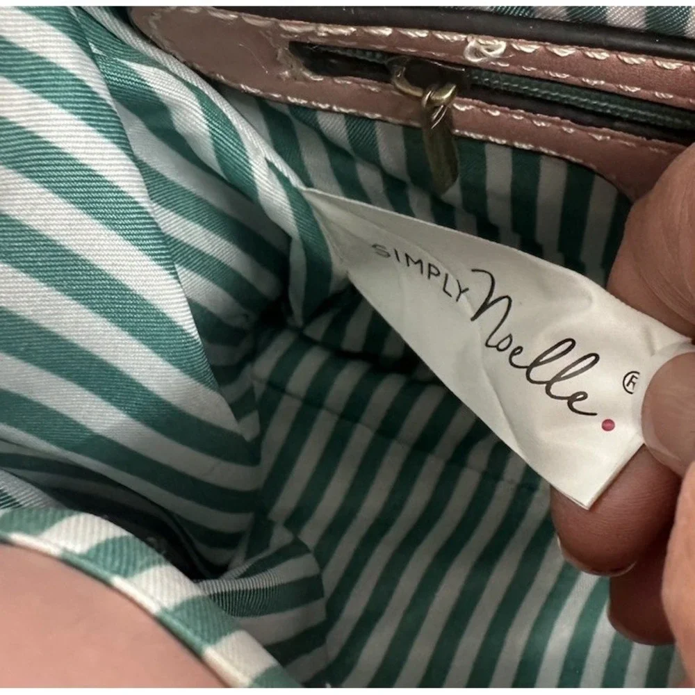 Simply Noelle All Tied Up‎ Crossbody Bag Purse Blush Pink Summer Spring